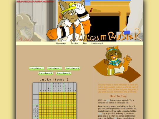puzzle/luckyitems screenshot