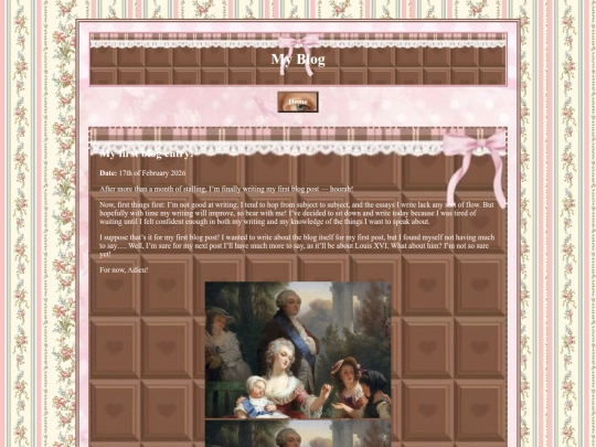 blog screenshot