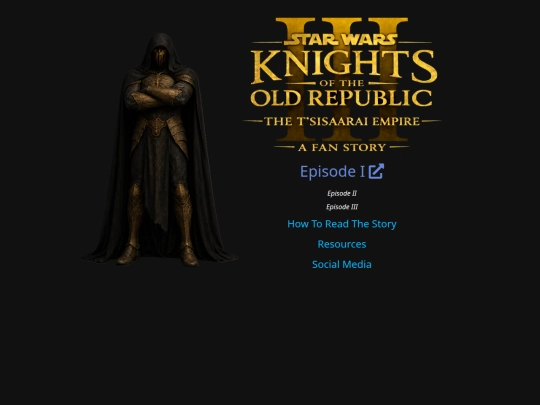 Menu screenshot