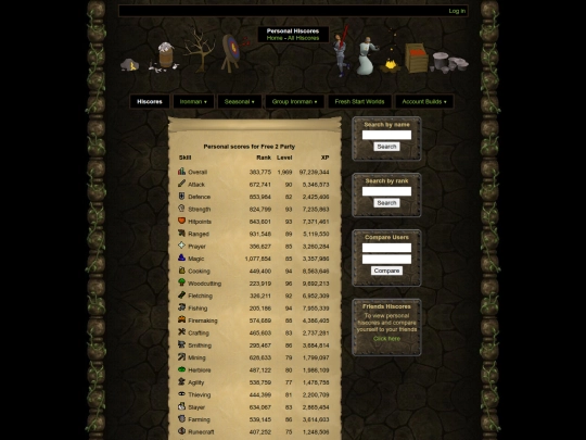 pc/v/Leaderboards/OSRS-HS screenshot