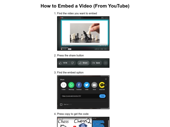 videoembedding screenshot