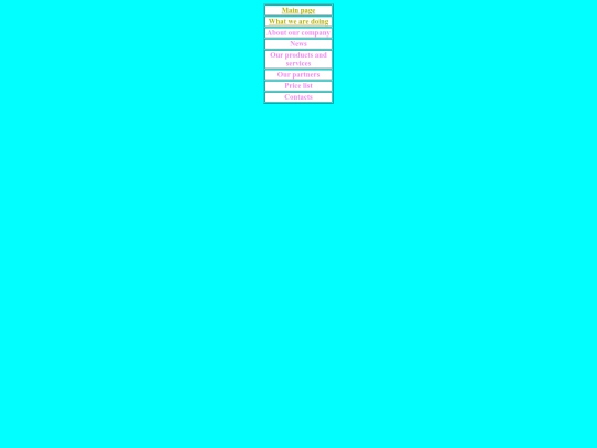 menu screenshot