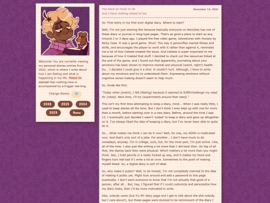 diary/2022 screenshot