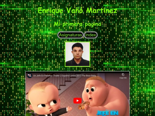index screenshot
