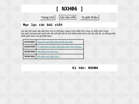 articles/list screenshot