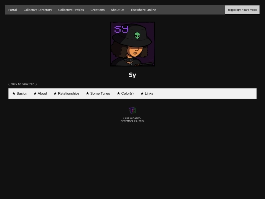 profiles/sy screenshot