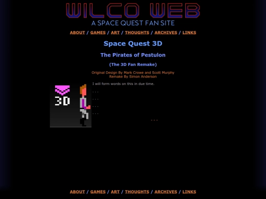 wilcoweb/games/fan-sq3d screenshot