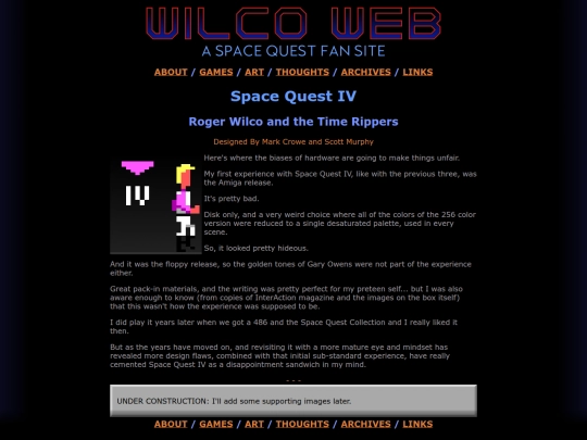 wilcoweb/games/sq4 screenshot