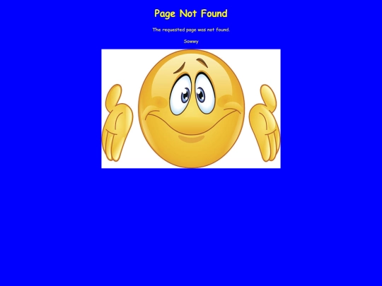 not_found screenshot