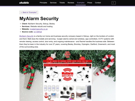 examples/myalarm-security screenshot