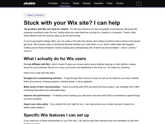 services/wix-site-edits screenshot