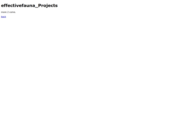 projects screenshot