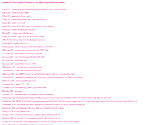 updates screenshot