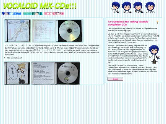 vocaloidCDs screenshot
