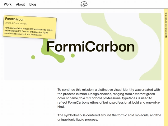 work/formicarbon screenshot