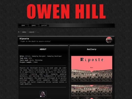 riposte screenshot