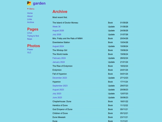 archive screenshot