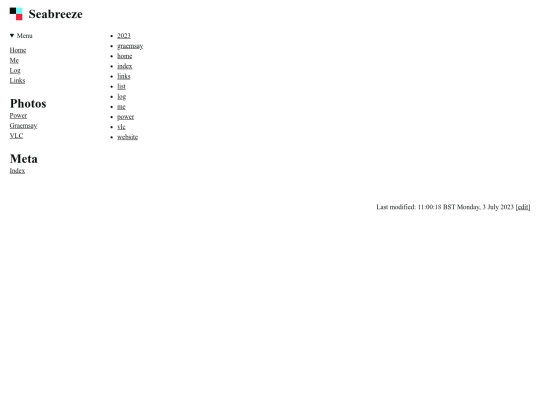 site screenshot