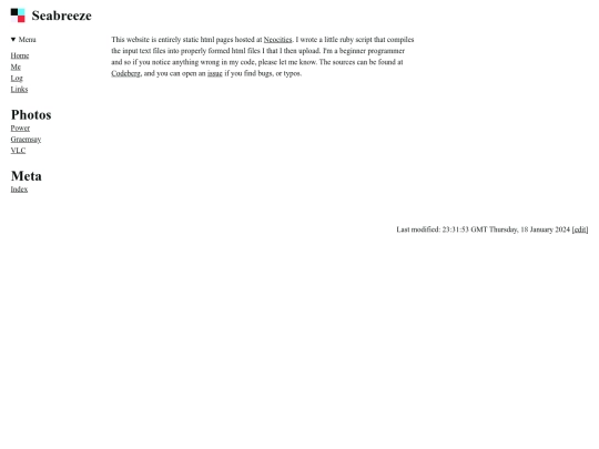 site/website screenshot