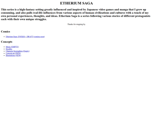 Etherium Saga screenshot