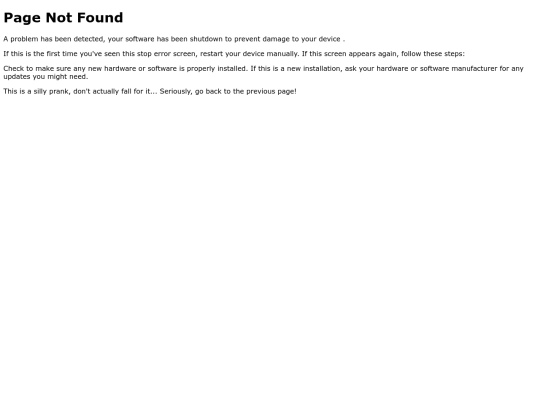 not_found screenshot