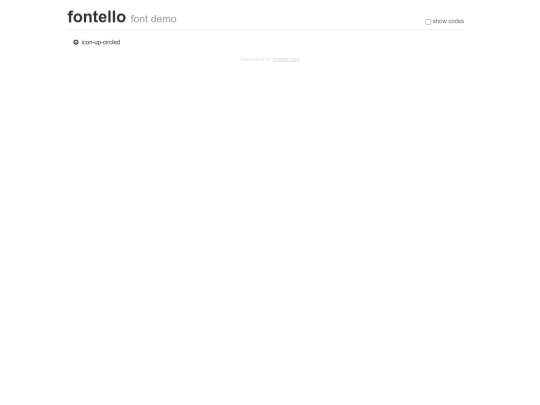 css/fontello/demo screenshot