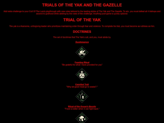 extras/Trials screenshot