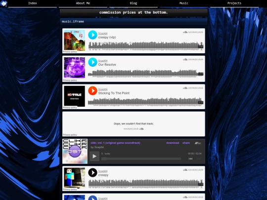 music screenshot