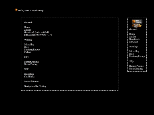 sitemap screenshot