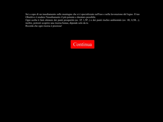 Gioco/Introduzione screenshot