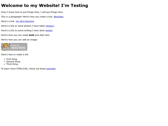 index screenshot