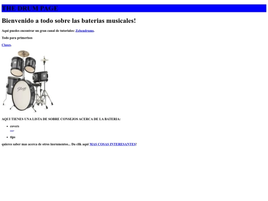 pagina screenshot
