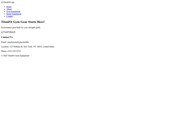 Client Product Page screenshot