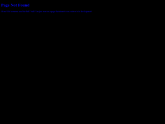 not_found screenshot