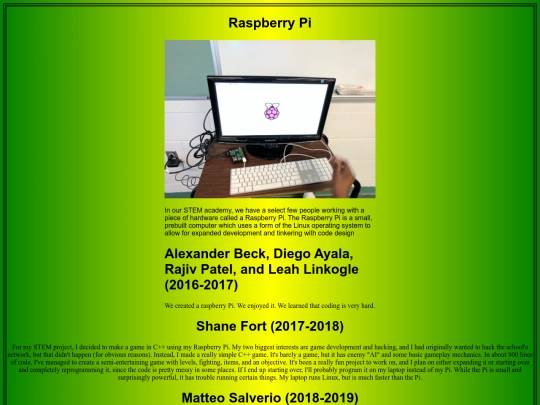 raspberrypi screenshot