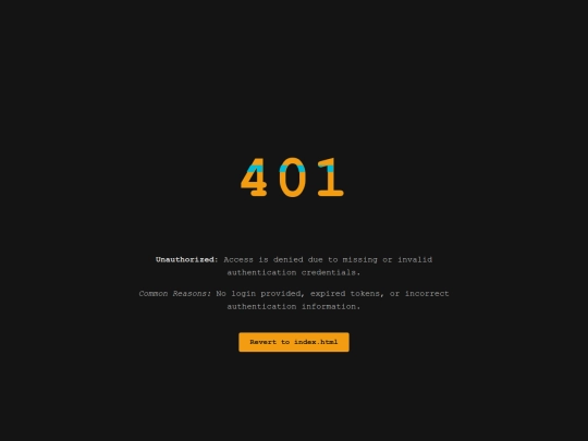 errors/400/401 screenshot