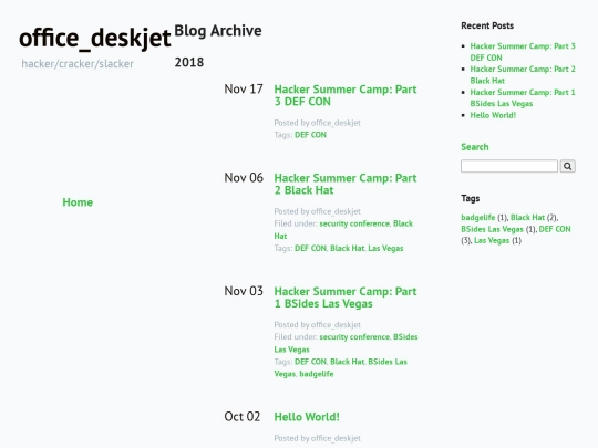archive screenshot