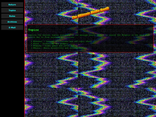 topics screenshot