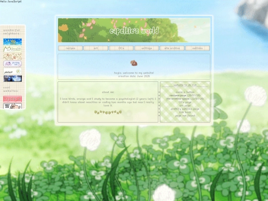 index screenshot