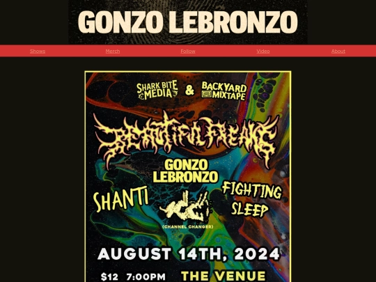 Shows screenshot