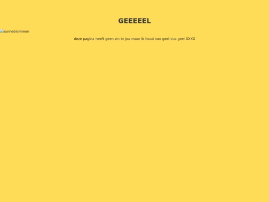 Geel screenshot