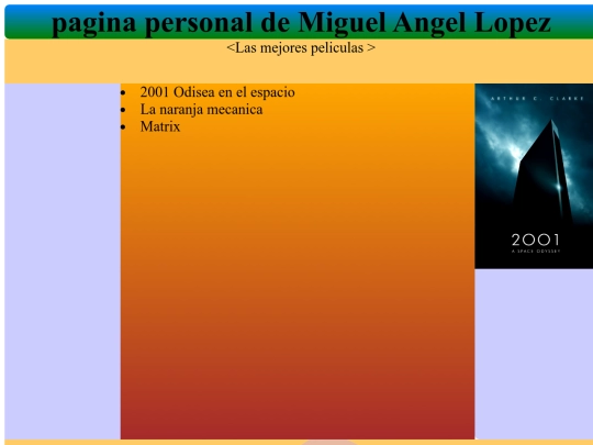 Pagina Personal screenshot