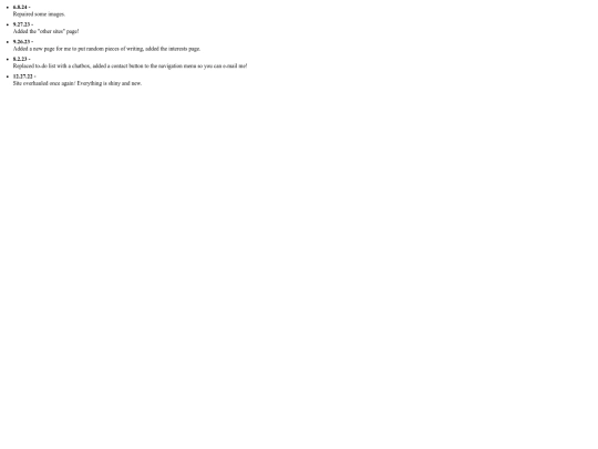 index/updates screenshot