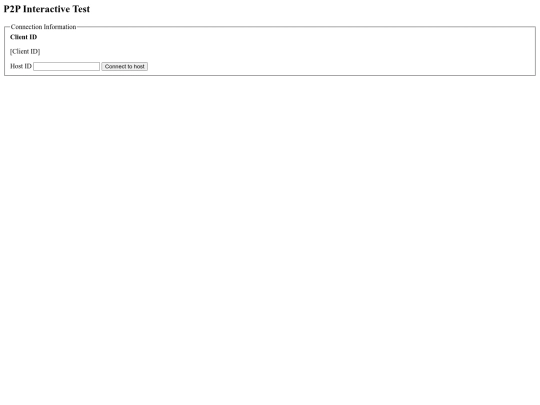 experiments/p2p/connection-client screenshot