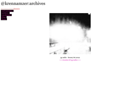 archivage 4-3g radio screenshot