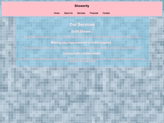 services screenshot