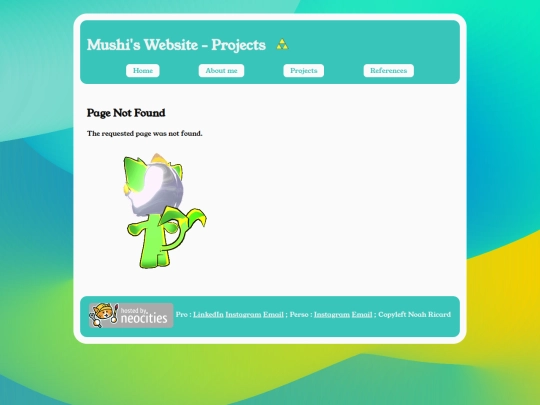 not_found screenshot