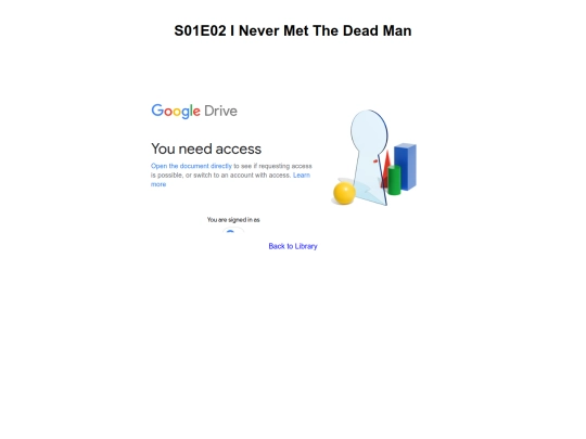 site/ S01E02 I Never Met The Dead Man screenshot