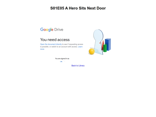 site/ S01E05 A Hero Sits Next Door screenshot