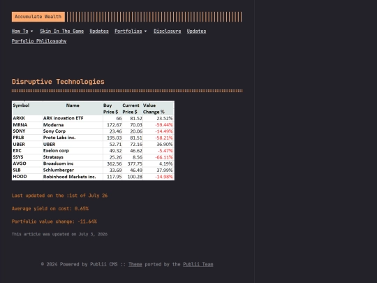 disruptive-technologies screenshot